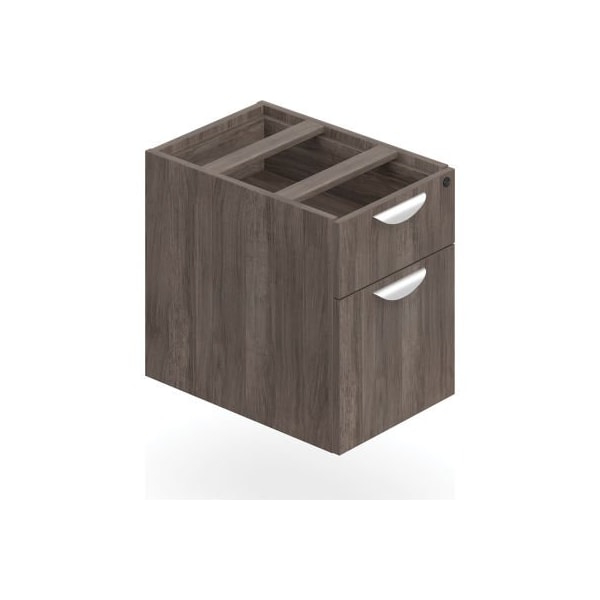 Gec Offices To Go 2 Drawer Hanging Pedestal in Artisan Gray - Executive Modular Furniture - SL22HBF-AGL