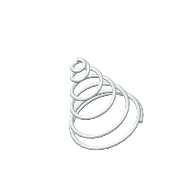 Approved Vendor Taper Spring, Lo= 0.6 , So= 0.281 , W= 0.032 - G809989497