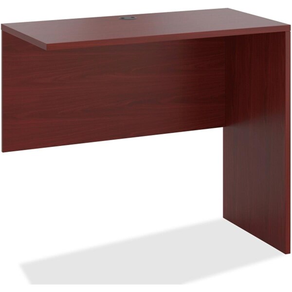 Seatsolutions 42 x 48 x 24 in. Wood 10500 Series Standing Height Return Shell - Mahogany - SE687048