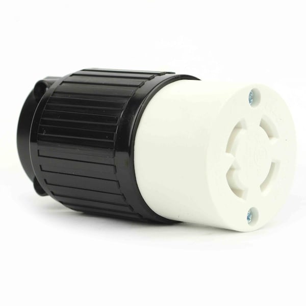 Superior Electric Twist Lock Electrical Receptacle 4 Wire, 30 Amps, 125/250V, NEMA L14-30R - YGA025F