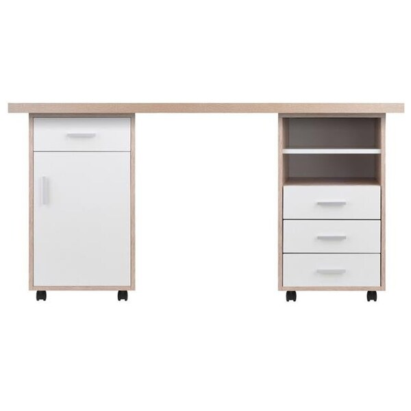 Winsome Wood Winsome Wood 18322 Kenner Modular Desk Set - 3 Piece - 18322