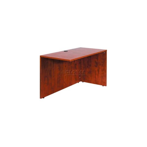 Boss Office Products Boss Reversible Return 36in x 24in, Mahogany - N192-M