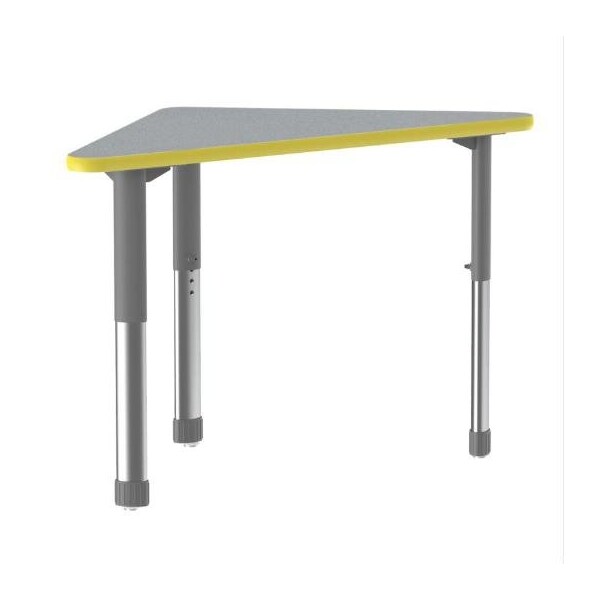 Correll HPL Collaborative Wing Desk, 30 in D X 41 in W X Particleboard - AD3041TF-WING-15-13-38
