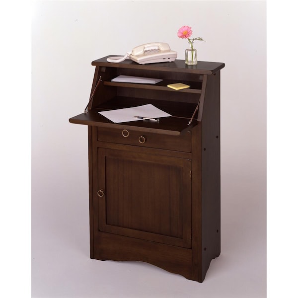 Winsome Walnut Beechwood SECRETARY DESK - 94339