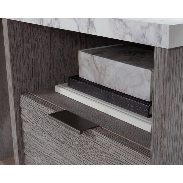 Sauder 23.46 in D X 30 in H, 47.16 in W X Engineered wood - 431763