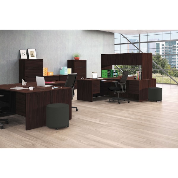 Hon Return Shell Returns, 24 in D X 29-1/2 in H, 48" W X Mahogany - H10711R.NN