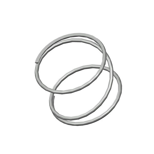 Approved Vendor Compression Spring, O=1.046, L= .75, W= .051 R - G409965815