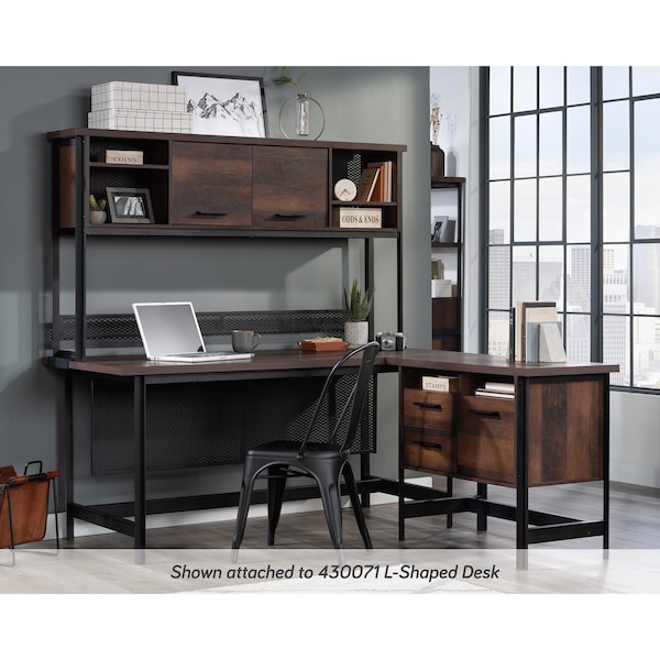 Sauder 11.65 in D X 36.77 in H, 64.57 in W X Engineered wood, Metal - 430077