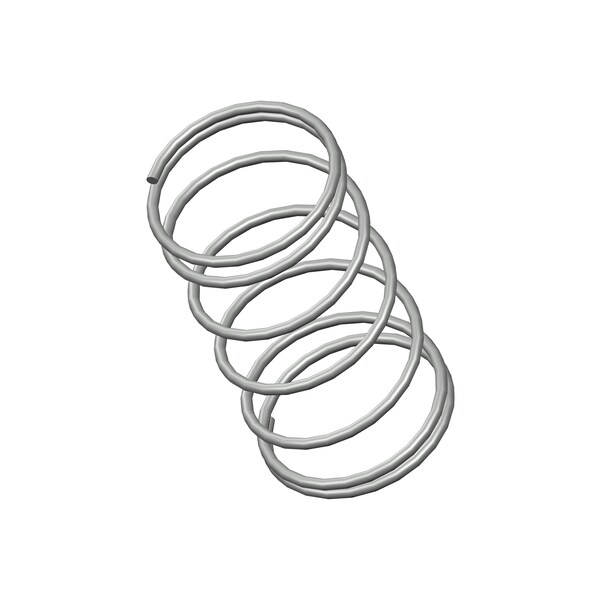 Approved Vendor Compression Spring, O= .437, L= .84, W= .025 R - G809969925