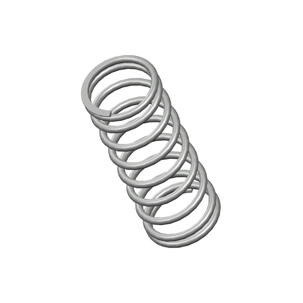 Approved Vendor Compression Spring, O=1.125, L=3.00, W= .1055 C-830 R - G309966264
