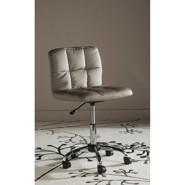 Safavieh Brunner Desk Chair, Grey - FOX8510C