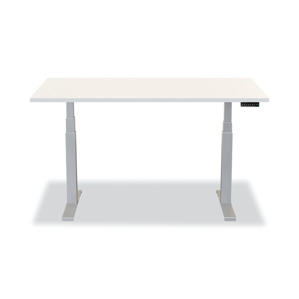 Fellowes Desks, 24 in D X 48" W X High-Pressure Laminate, White - 9649101