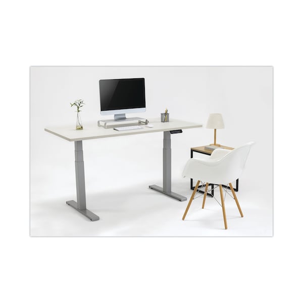 Fellowes Desks, 24 in D X 48" W X High-Pressure Laminate, White - 9649101
