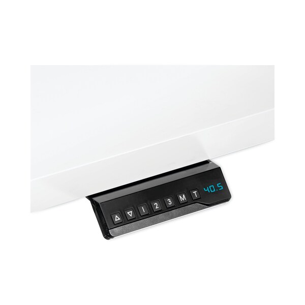 Fellowes Desks, 24 in D X 48" W X High-Pressure Laminate, White - 9649101