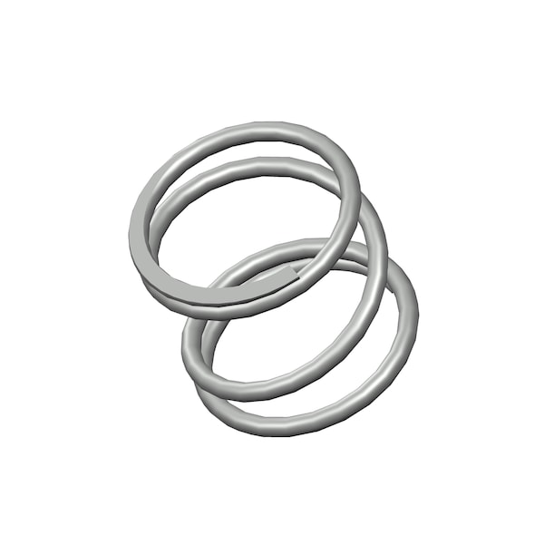 Approved Vendor Compression Spring, O=1.750, L= 1.63, W= .148 - G409967215