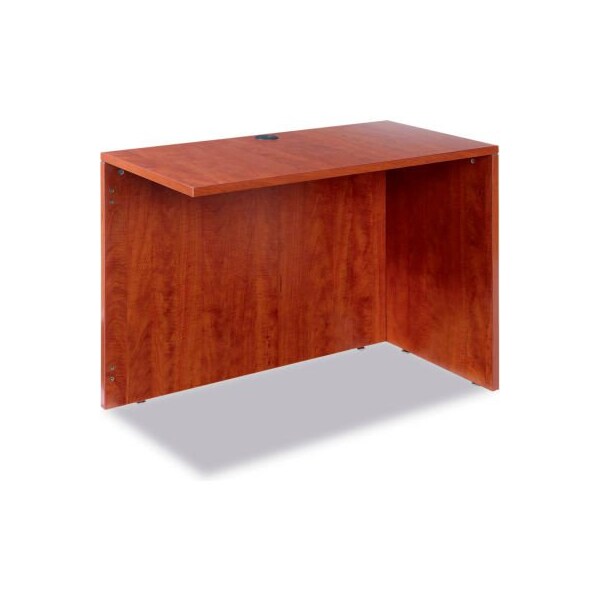 Alera Alera Reversible Return/Bridge - 42"W x 23-5/8"D - Medium Cherry - Valencia Series - ALEVA354224MC