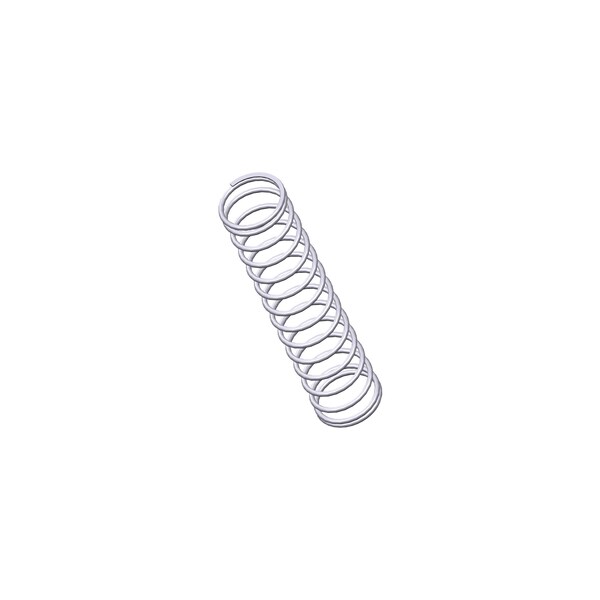 Approved Vendor Compression Spring, O= .750, L= 3.38, W= .056 R - G909960457