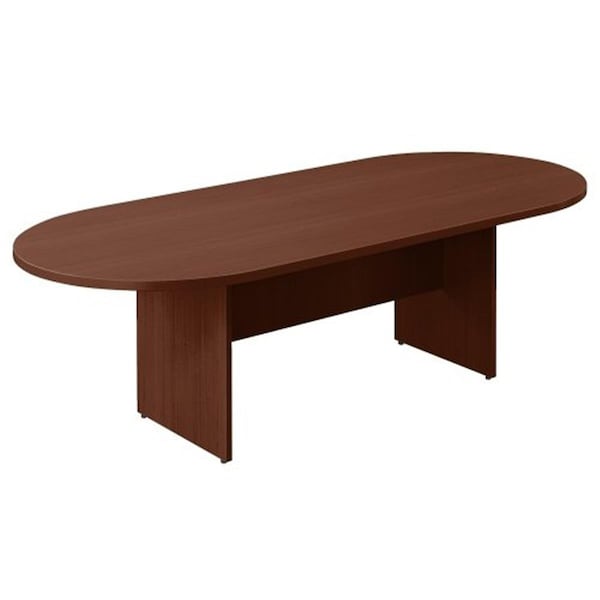Lorell Prominence 2.0 Series Racetrack Conference Table TopMahogany - LLRPRT4896MY