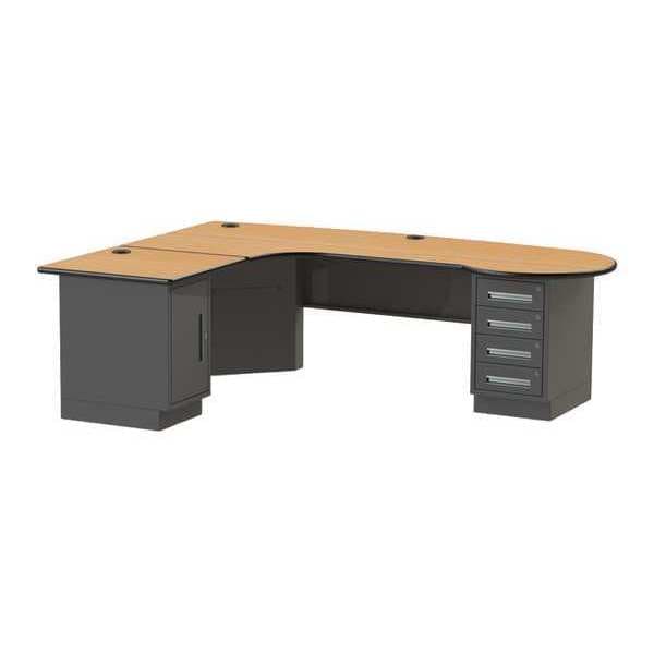 Greene Manufacturing L Shaped Desk L-Shaped Desk, 70"x70"x28"H, 70" D X 28" H, 70" W X - SRE-210JO