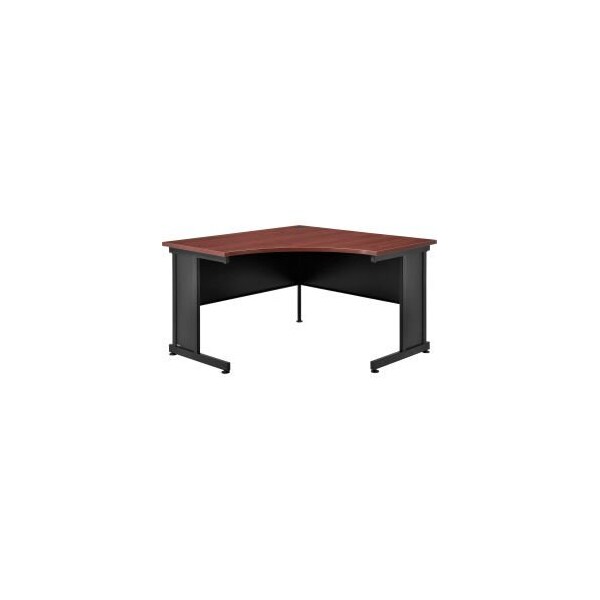 Global Equipment Interion    48"W Corner Desk - Mahogany - 248993MH