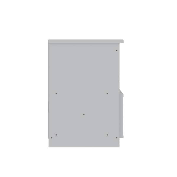 Manhattan Comfort Hampton 53.54 Home Office Desk, White - 15PMC1