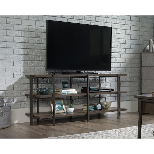 Sauder 17.52 in D X 24.21 in H, 57.48 in W X Engineered wood, Metal - 425084