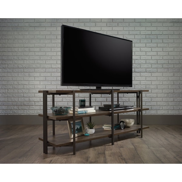 Sauder 17.52 in D X 24.21 in H, 57.48 in W X Engineered wood, Metal - 425084