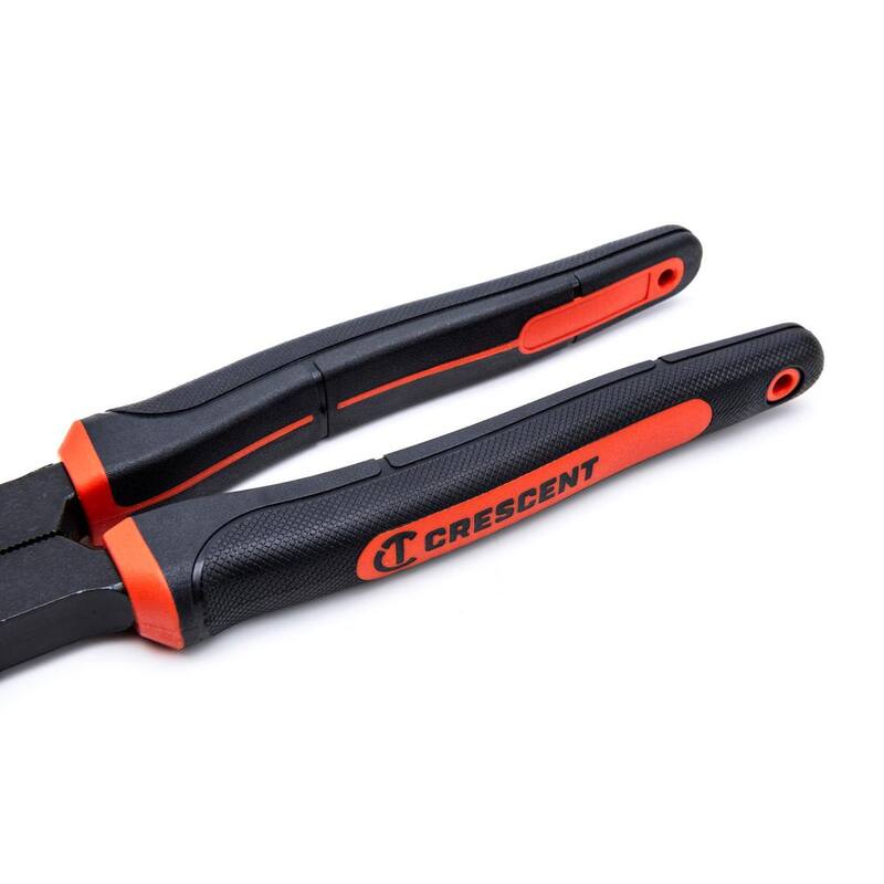 Crescent Z2 8 in. High Leverage Linesman Plier with Dual Material Grips - Z20508CG-06