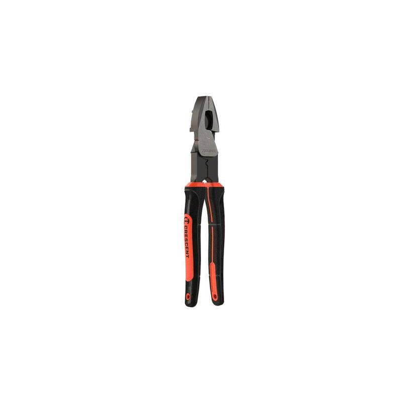 Crescent Z2 8 in. High Leverage Linesman Plier with Dual Material Grips - Z20508CG-06