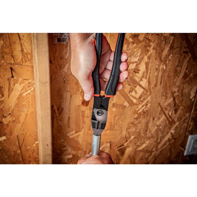 Crescent Z2 8 in. High Leverage Linesman Plier with Dual Material Grips - Z20508CG-06