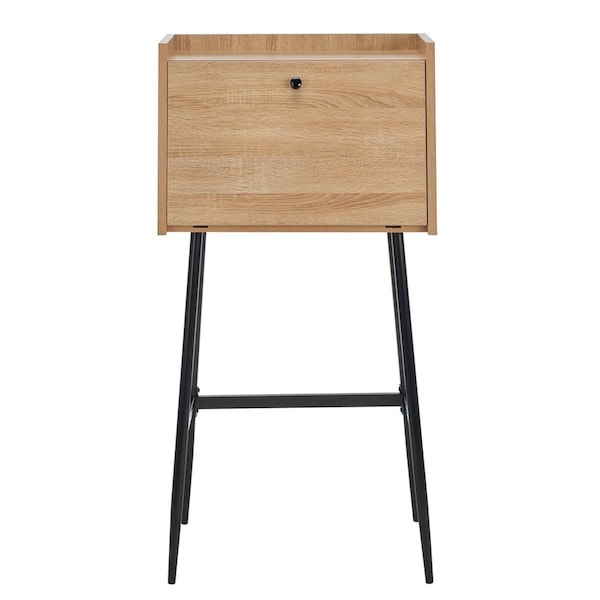 Safavieh Xander Modern Secretary Desk, Natural & Black - DSK2203A