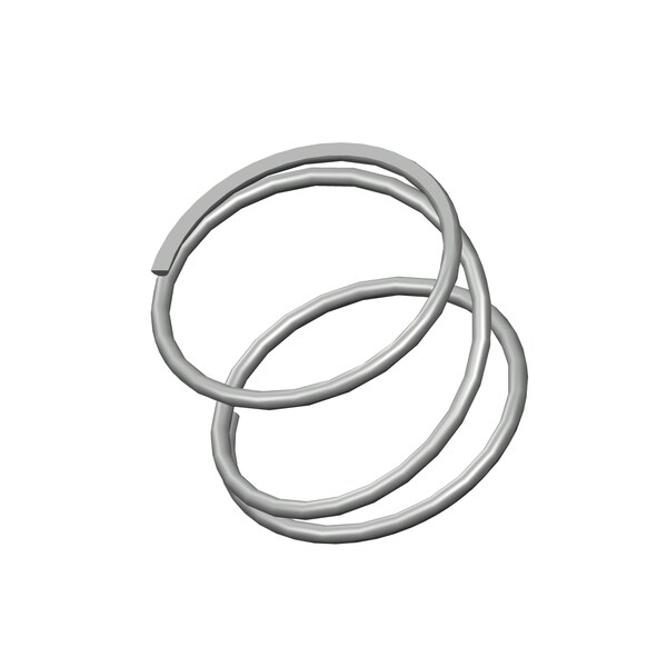 Approved Vendor Compression Spring, O=2.109, L= 1.50, W= .120 R - G509960970