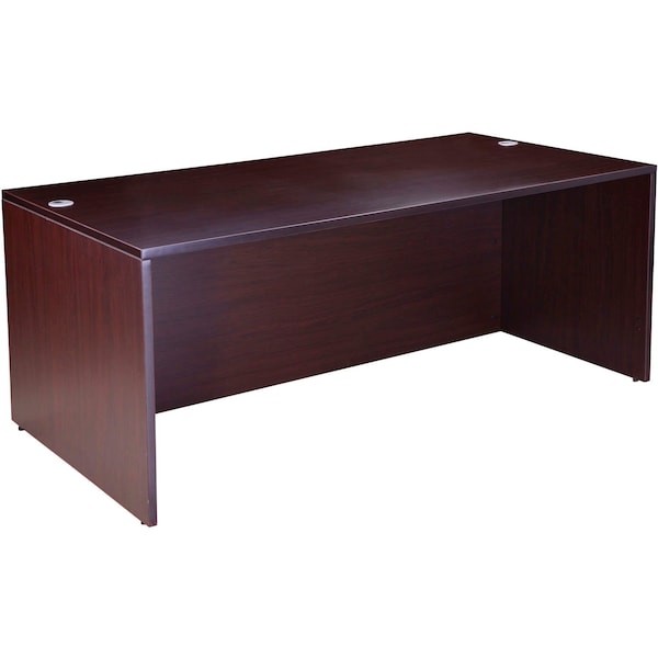 Interion By Global Industrial Office Desk Shell, 36 in D X 29 in H, 71 in W X - 695933MC