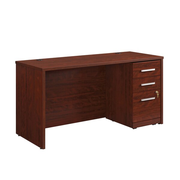 Officeworks By Sauder Affirm 60 in. Desk & 3 Drwr Ped Cc Ste A2 - 431480
