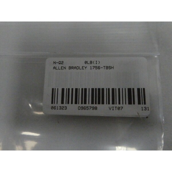 Allen Bradley Terminal Block Ser A Plc And Dcs Parts And Accessory - 1756-TBSH