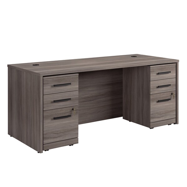 Officeworks By Sauder Affirm 72x30 She 3drwr Peds Ste He A3 - 431512