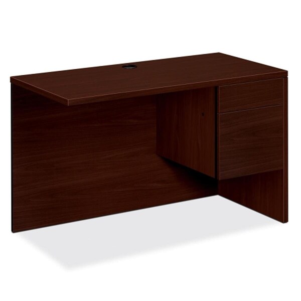 Vertex HON Right Return for Left ped.desk 48 in. x 24 in. x 29.5 in. Mahogany - VE2487693