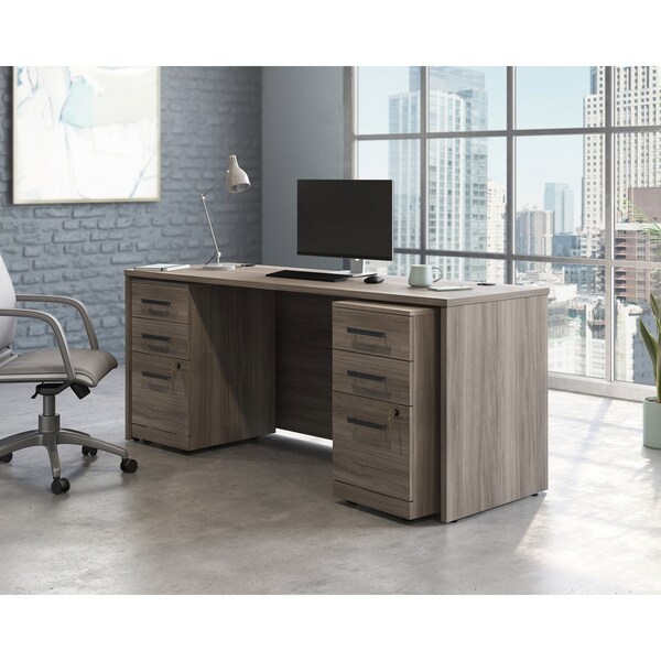 Officeworks By Sauder Affirm 72 X 24 She 3 Drwr Peds Ste He A3 - 431496