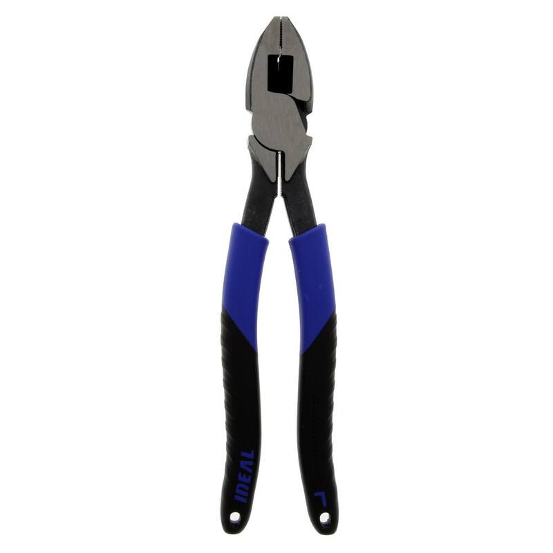 IDEAL 9-1/2 in. Linesman Pliers Smart-Grip - 30-3450