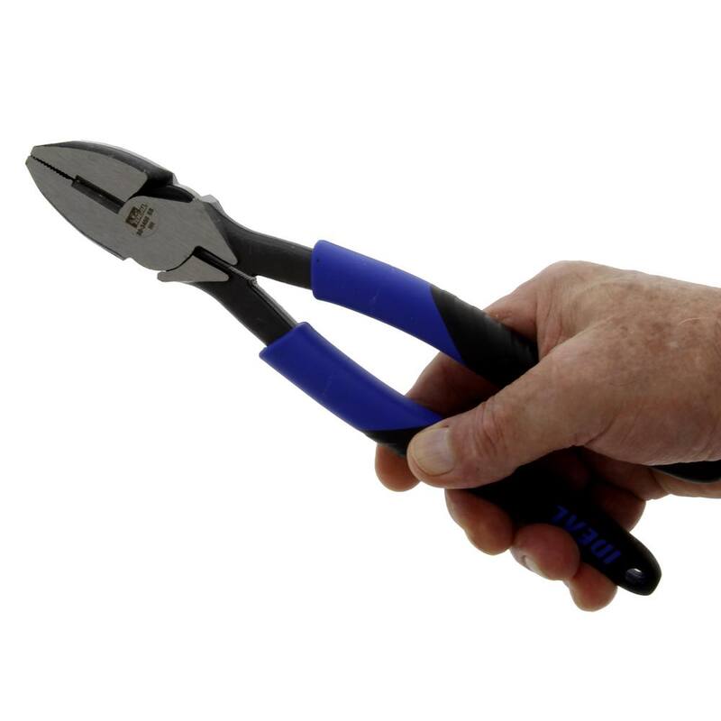 IDEAL 9-1/2 in. Linesman Pliers Smart-Grip - 30-3450