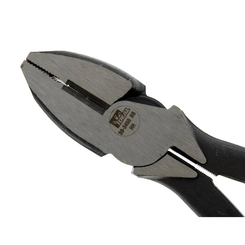 IDEAL 9-1/2 in. Linesman Pliers Smart-Grip - 30-3450