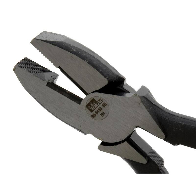 IDEAL 9-1/2 in. Linesman Pliers Smart-Grip - 30-3450