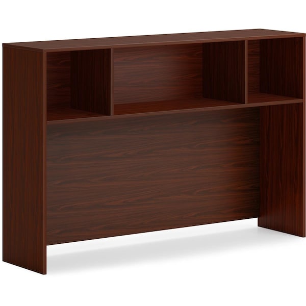 Seatsolutions 60 in. Desk Hutch with No Doors, Mahogany - SE3188257