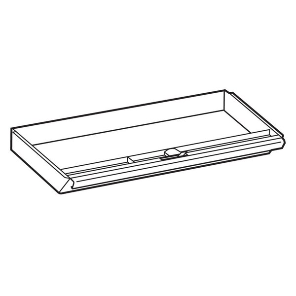 Hon Center Drawer, Single Pedestal Desk, 19"x14-3/4"x3", CCL - HOND2S