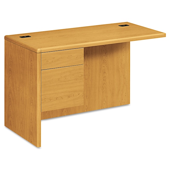 Hon Desk Return L Workstation Return, Left .75 Pedestal, 24 in D X 29-1/2 in H, 48" W X Harvest - H10716L.CC