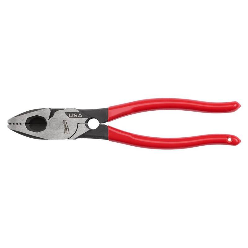 Milwaukee Linesman Plier with Thread Cleaner with 8 in. Long Nose Plier and 7 in. Diagonal Plier - MT500T-MT507-MT505