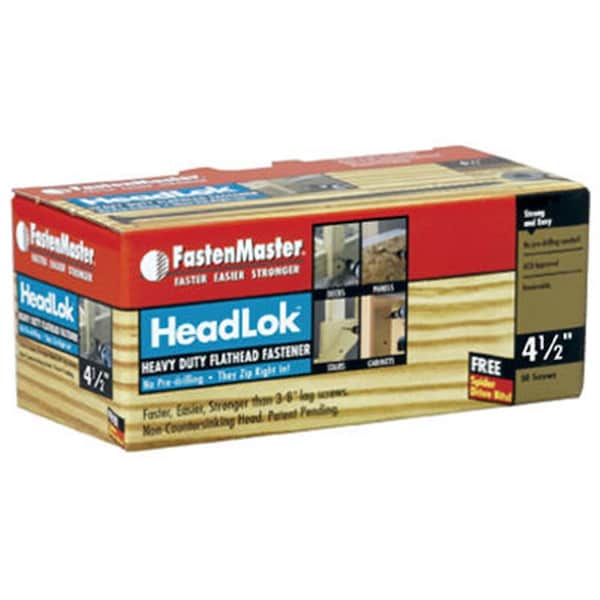 Fastenmaster FMHLGM412-50 4.5 in. Headlok Screw, 50PK - FA574199