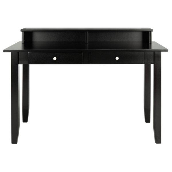 Safavieh Winsome 2 Drawer Desk, Matte Black - DSK1402A