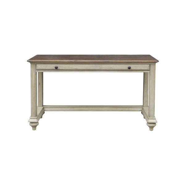 Fine-Line Shades of Sand Computer Desk Vanity Table - Drawer - FI3207343