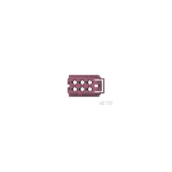 Te Connectivity AMP MCP 2.8 HSG 6POS 2.LOCKING - 5-968970-1